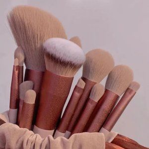 13 PCS Makeup Brushes Set Eye Shadow Foundation Women Cosmetic Brush Eyeshadow B